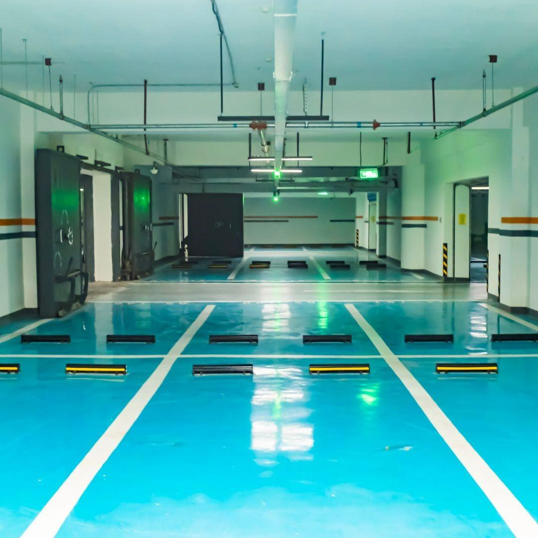Car Parking Epoxy Flooring